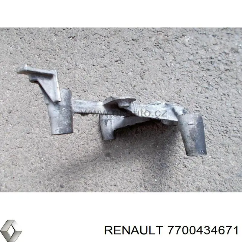 Кронштейн подушки (опори) двигуна, лівої Renault (RVI) 6001543537 ціна, від 10.14 USD