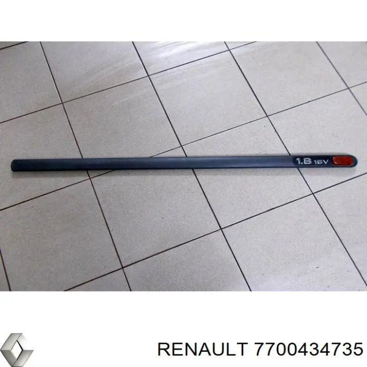 Молдинг задніх лівих дверей Renault (RVI) 7700434735 ціна, від 7.58 USD