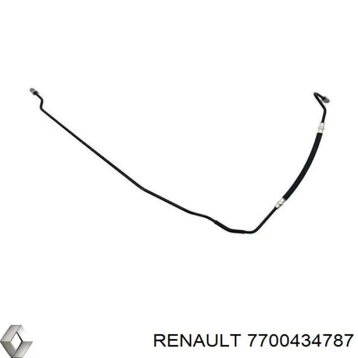 Купити 7700434787 Renault (RVI) Шланг гальмівний задній, лівий