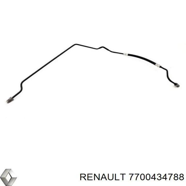 Трубка гальмівна, задня, права Renault Scenic 1 (JA0) (Рено Сценік)