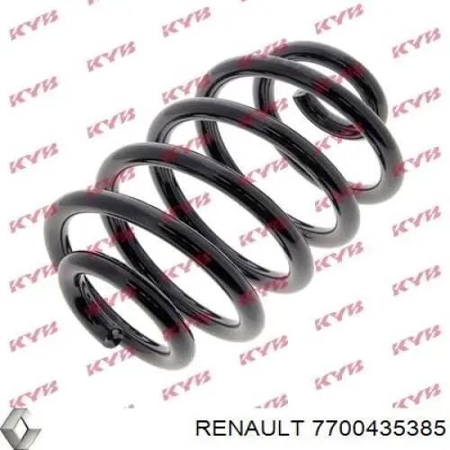 Купити 7700435385 Renault (RVI) Задні пружини