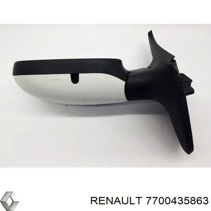 Ліве бічне дзеркало Renault (RVI) 7700435863 ціна, від 31.09 USD