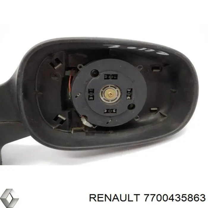 Купити 7700435863 Renault (RVI) Бічне дзеркало заднього виду ліве