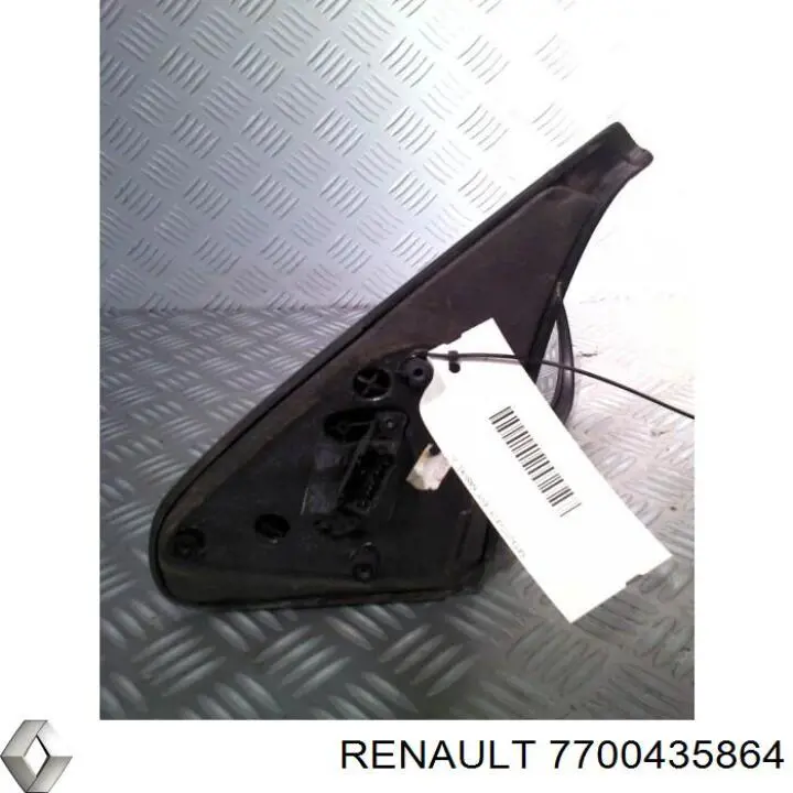 Праве бокове дзеркало Renault (RVI) 7700435864