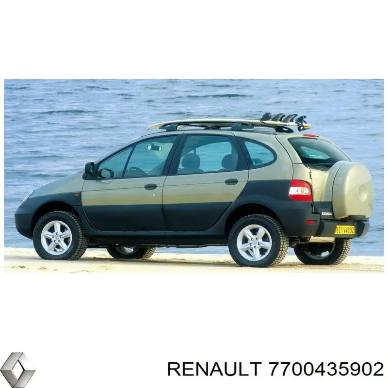 Купити 7700435902 Renault (RVI) Підкрилок передній правий