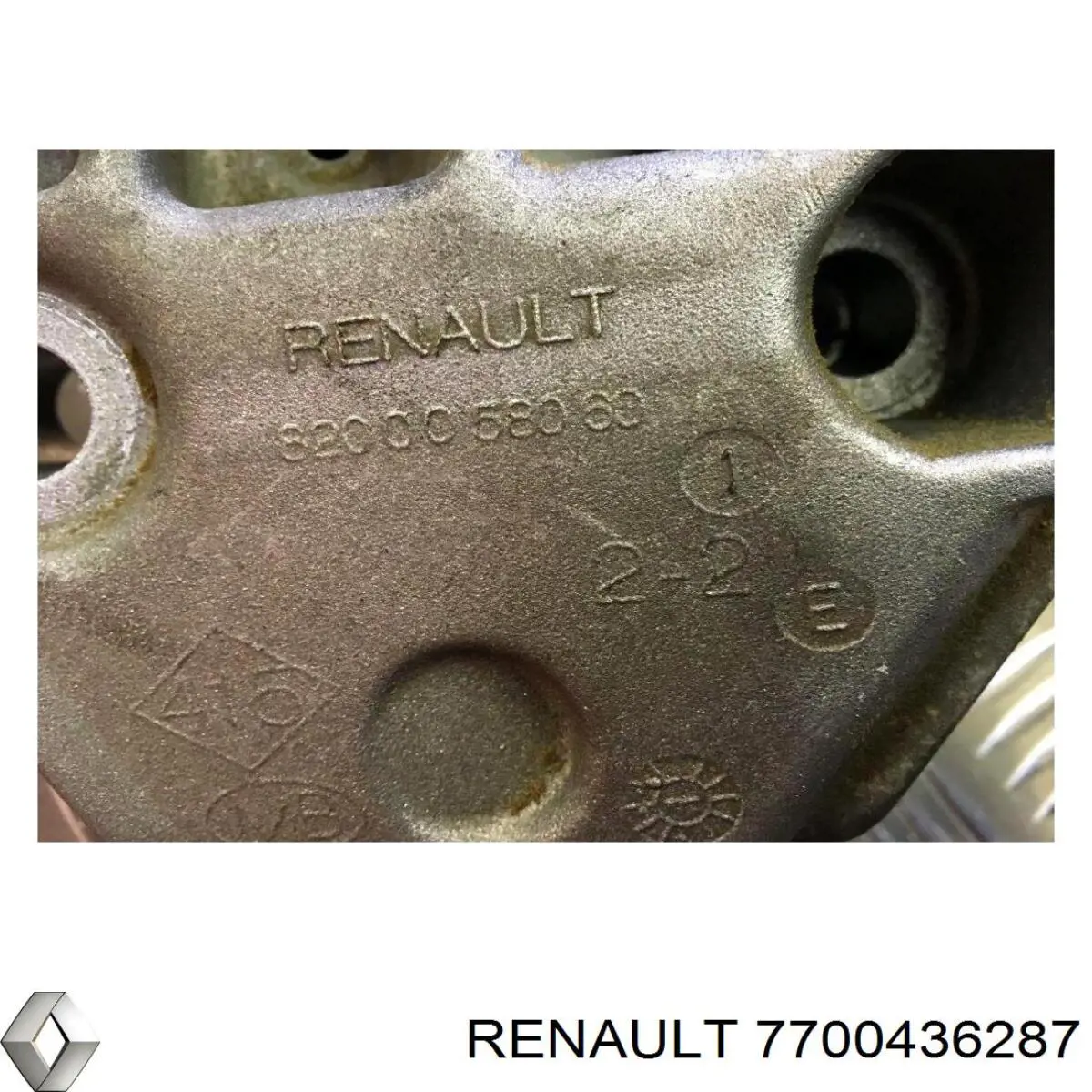Права подушка двигуна Renault (RVI) 7700436287 ціна, від 23.73 USD