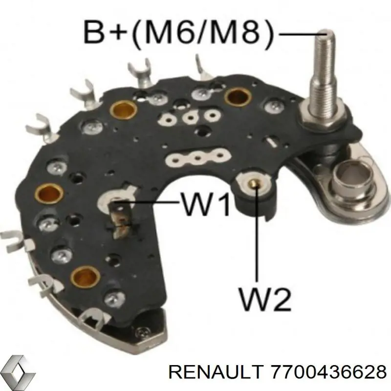 7700436628 Renault (RVI) генератор