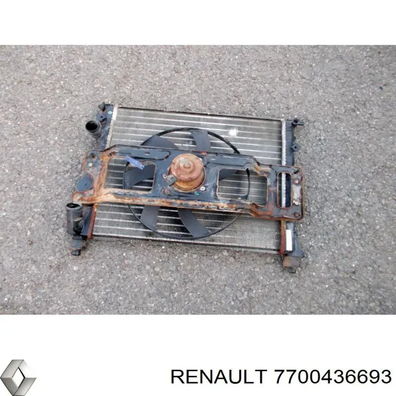 Радіатор основний Renault (RVI) 7700436693 ціна, від 37.81 USD