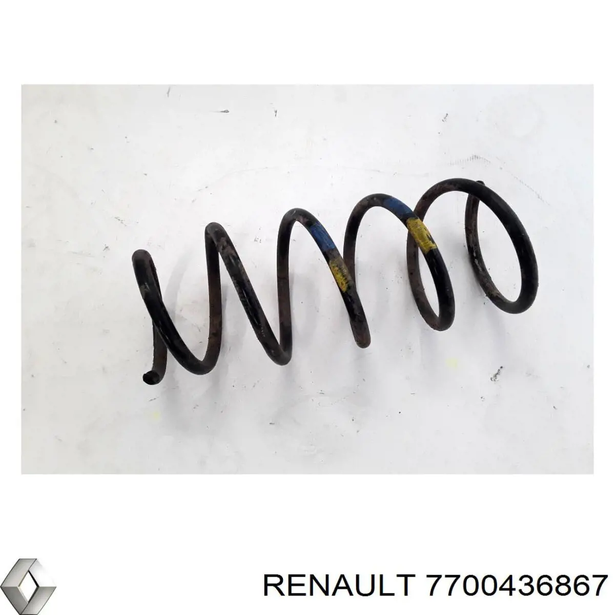 Пружина задня Renault (RVI) 7700436867 ціна, від 47.36 USD