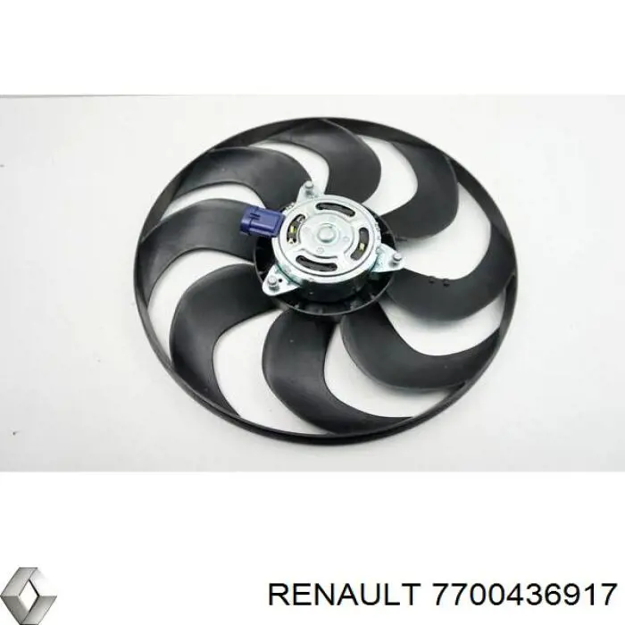 Дифузор радіатора охолодження, в зборі з двигуном і крильчаткою Renault (RVI) 7700436917 ціна, від 36.52 USD