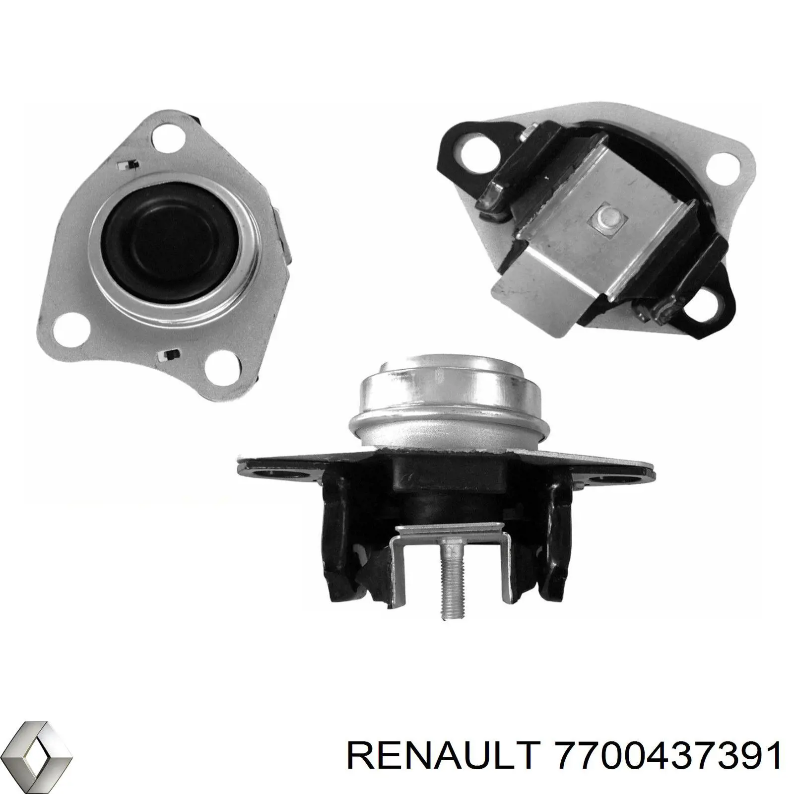 Права подушка двигуна Renault (RVI) 7700437391 ціна, від 36.03 USD