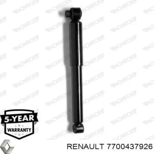 Купити 7700437926 Renault (RVI) Стійка амортизатора задня