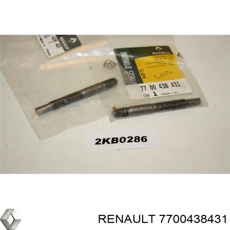 Болт (шпилька) випускного колектора Renault (RVI) 7700438431 ціна, від 3.76 USD