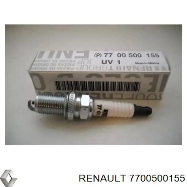 Свічки автомобільні Renault (RVI) 7700500155 ціна, від 4.03 USD