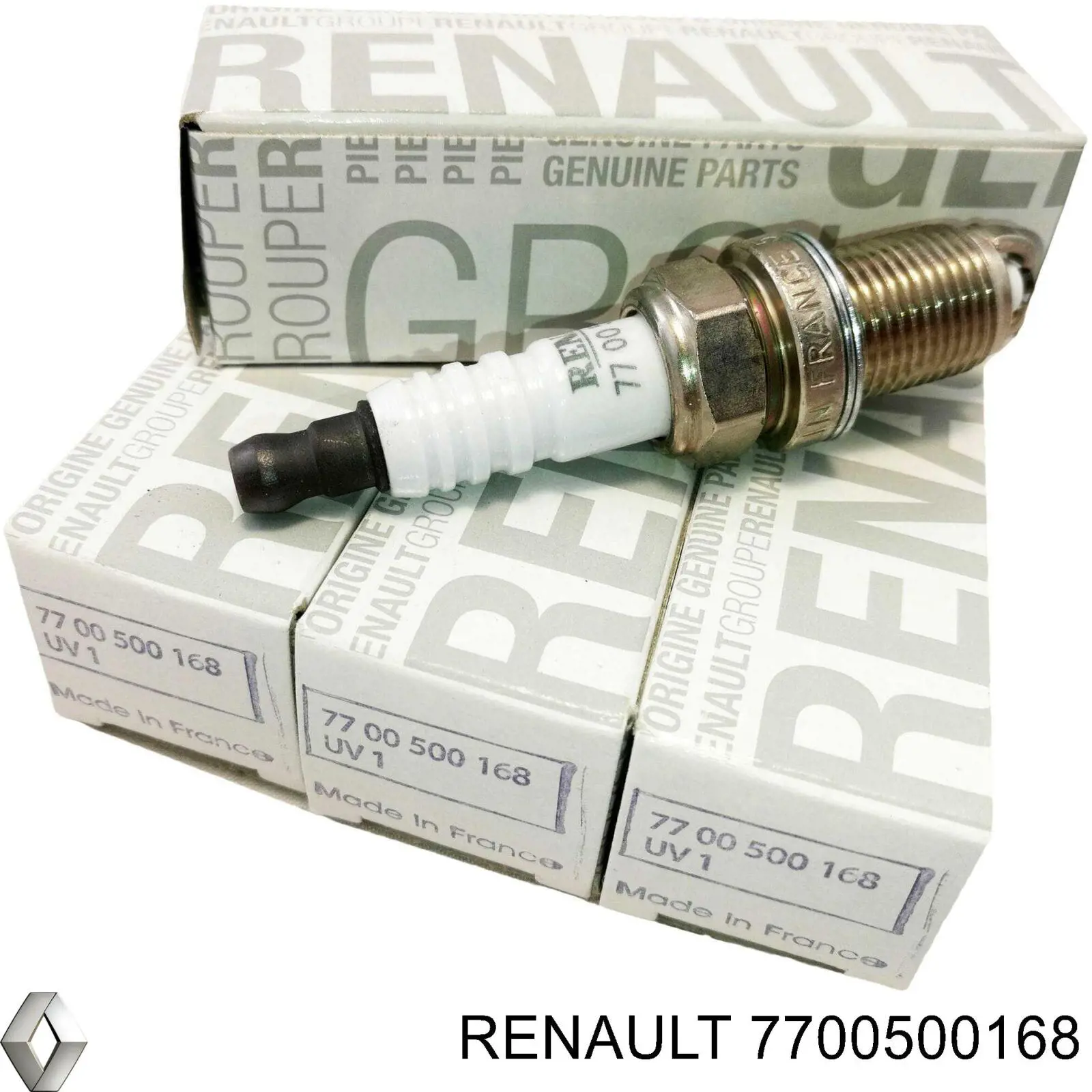 Свічки запалювання 7700500168 Renault (RVI)