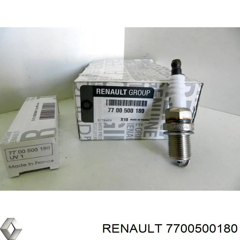 7700500180 Renault (RVI) свіча запалювання
