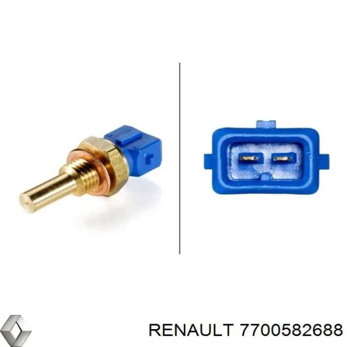 7700582688 Renault (RVI) датчик температури охолоджуючої рідини