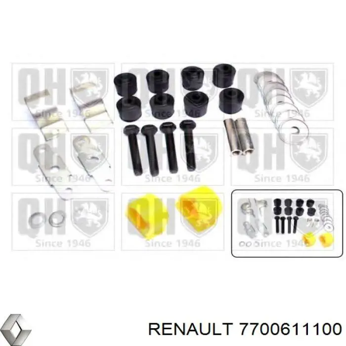 Купити 7700611100 Renault (RVI) Втулка стабілізатора переднього, зовнішня
