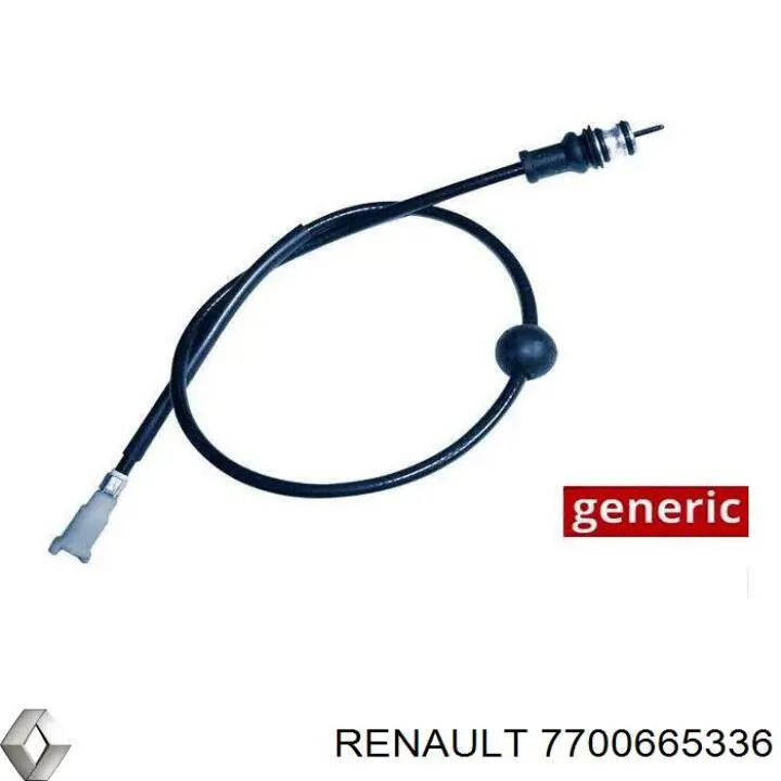 Трос приводу спідометра Renault (RVI) 7700665336 ціна, від 6.63 USD