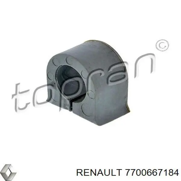 7700667184 Renault (RVI) втулка стабілізатора заднього