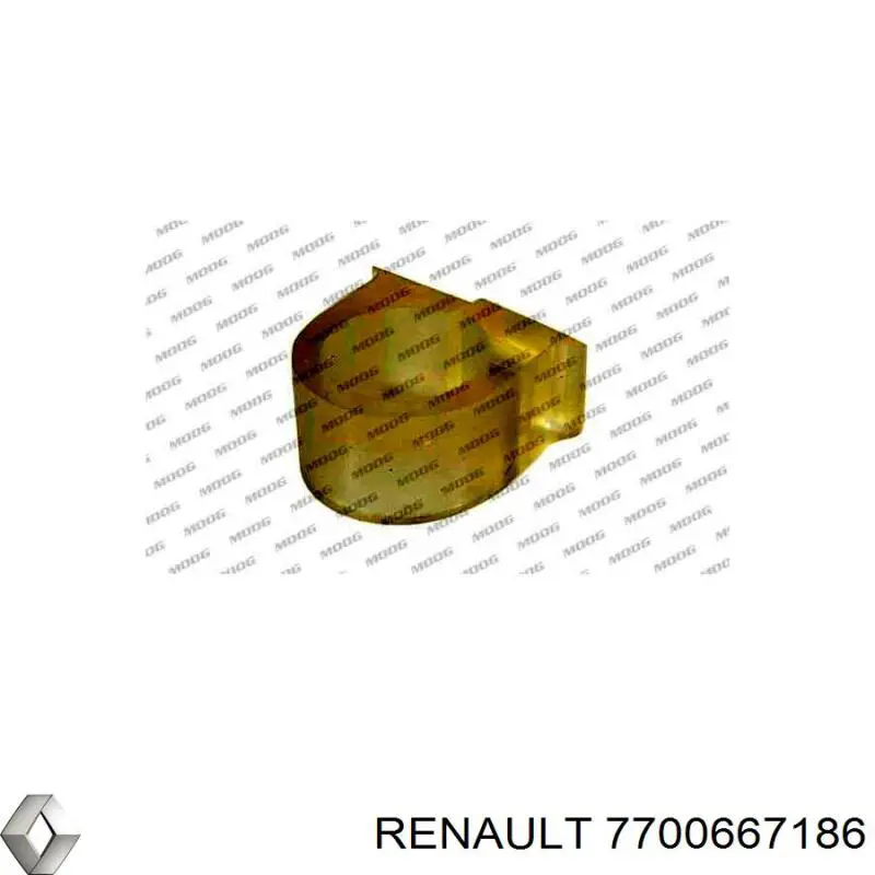 7700667186 Renault (RVI) Втулка стабілізатора переднього