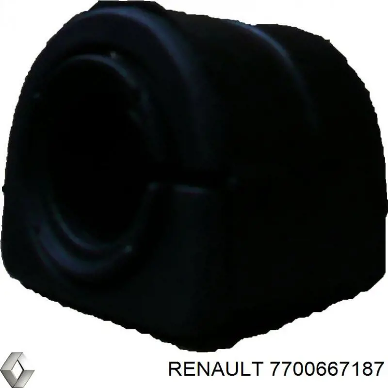 Купити 7700667187 Renault (RVI) Подушка стабілізатора передня