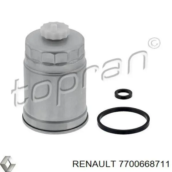 7700668711 Renault (RVI) фільтр паливний