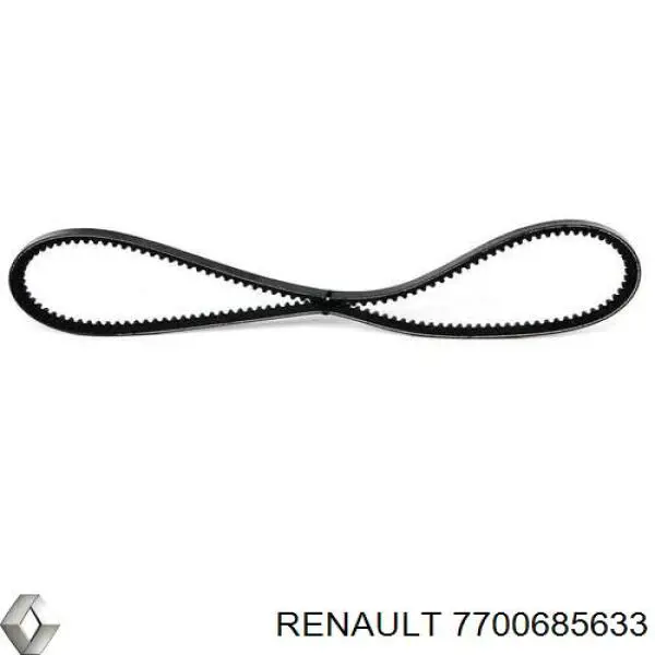 Клиновий ремінь Renault (RVI) 7700685633 ціна, від 5.07 USD