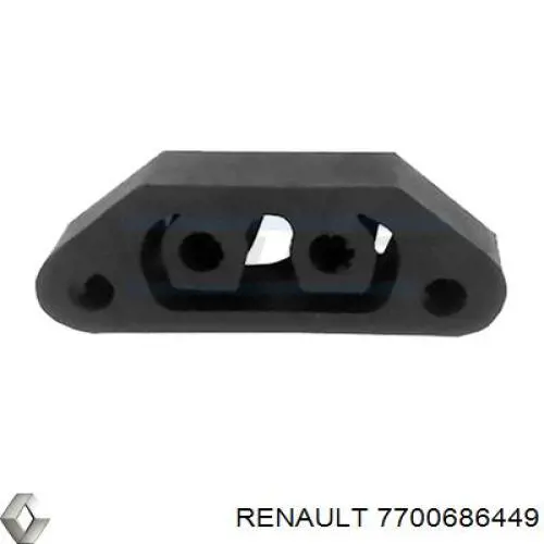 Подушка кріплення глушника Renault (RVI) 7700686449 ціна, від 1.22 USD