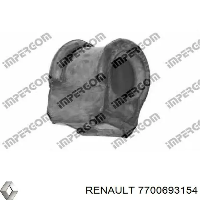7700693154 Renault (RVI) втулка стабілізатора переднього, зовнішня