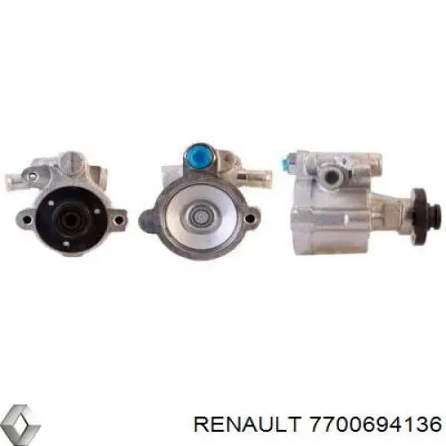 Насос ГПК Renault (RVI) 7700694136 ціна, від 122.61 USD