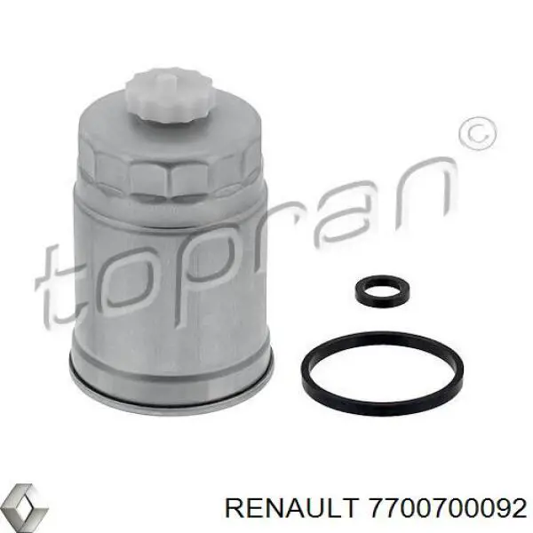 Фільтр тонкого очищення палива Renault (RVI) 7700700092 ціна, від 6.36 USD