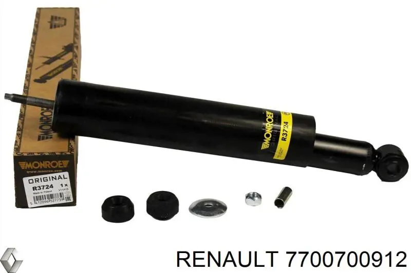 7700700912 Renault (RVI) Амортизатори задні