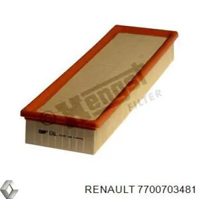 Купити 7700703481 Renault (RVI) Автомобільний фільтр повітря