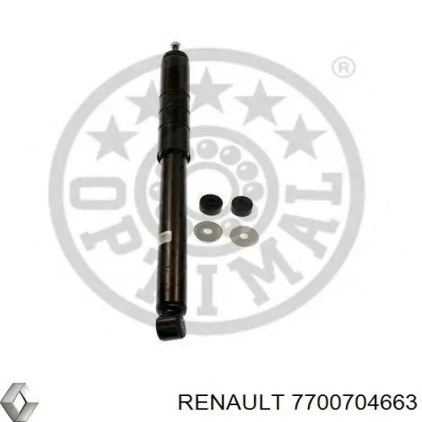 Амортизатор задній 7700704663 Renault (RVI)