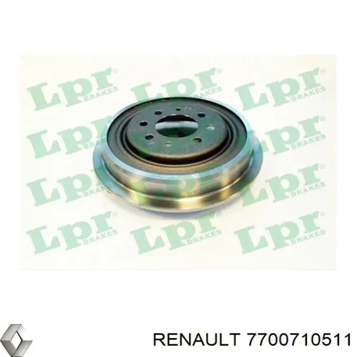 Барабан гальмівний задній Renault (RVI) 7700710511 ціна, від 46.29 USD