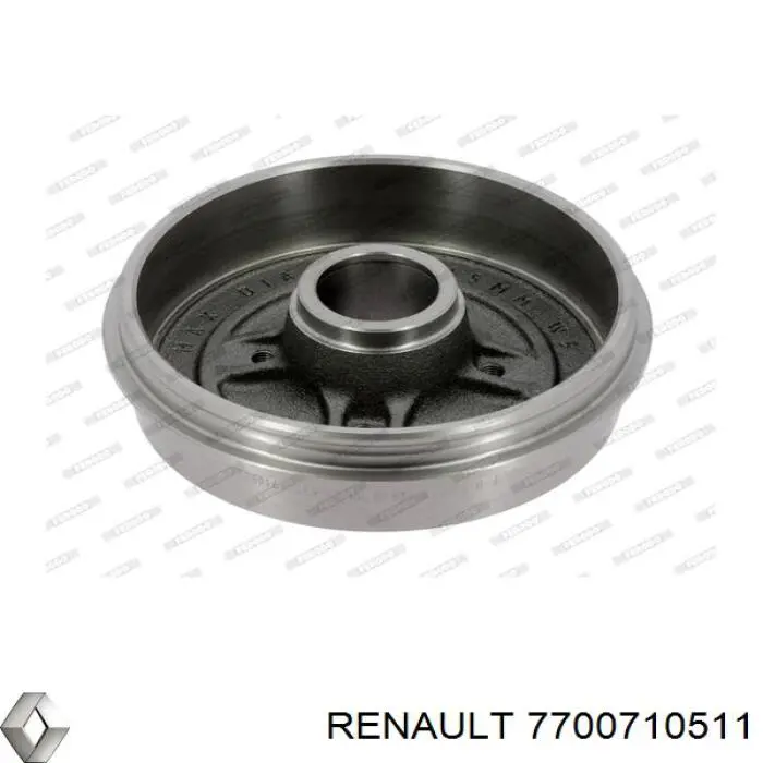 Купити 7700710511 Renault (RVI) Барабан гальмівний задній