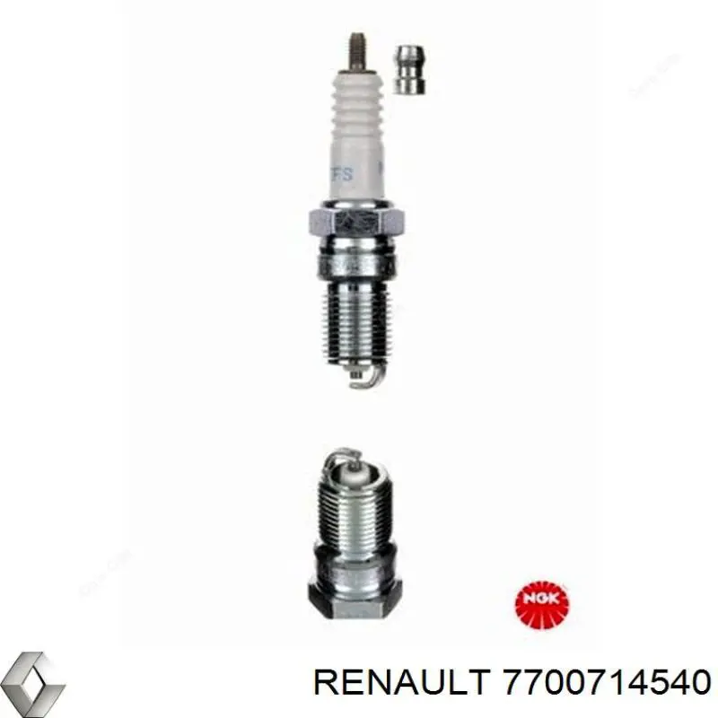7700714540 Renault (RVI) свіча запалювання