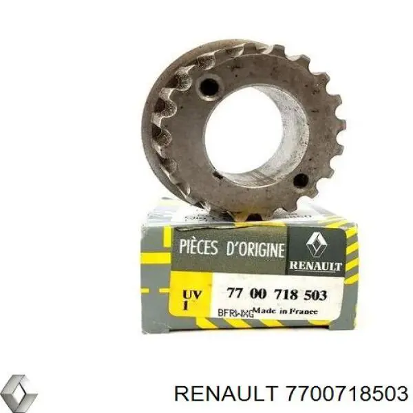 Зірка-шестерня приводу коленвалу двигуна Renault 19 2 (D53, 853) (Рено 19)