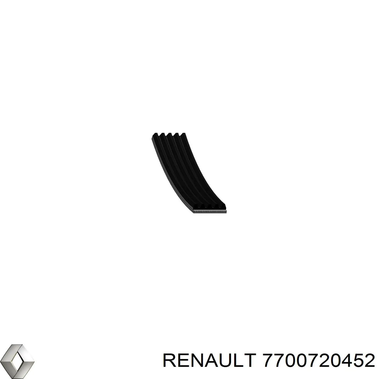 7700720452 Renault (RVI) ремінь приводний, агрегатів