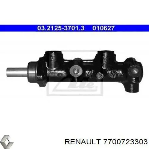Головний гальмівний циліндр 7700723303 Renault (RVI)