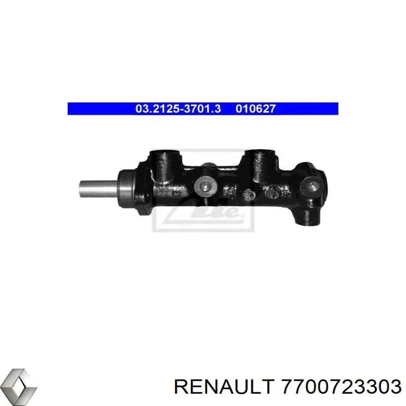 Циліндр гальмівний, головний 7700723303 Renault (RVI)