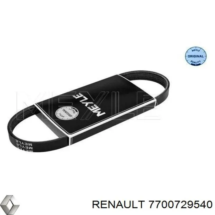 Клиновий ремінь Renault (RVI) 7700729540 ціна, від 6.60 USD