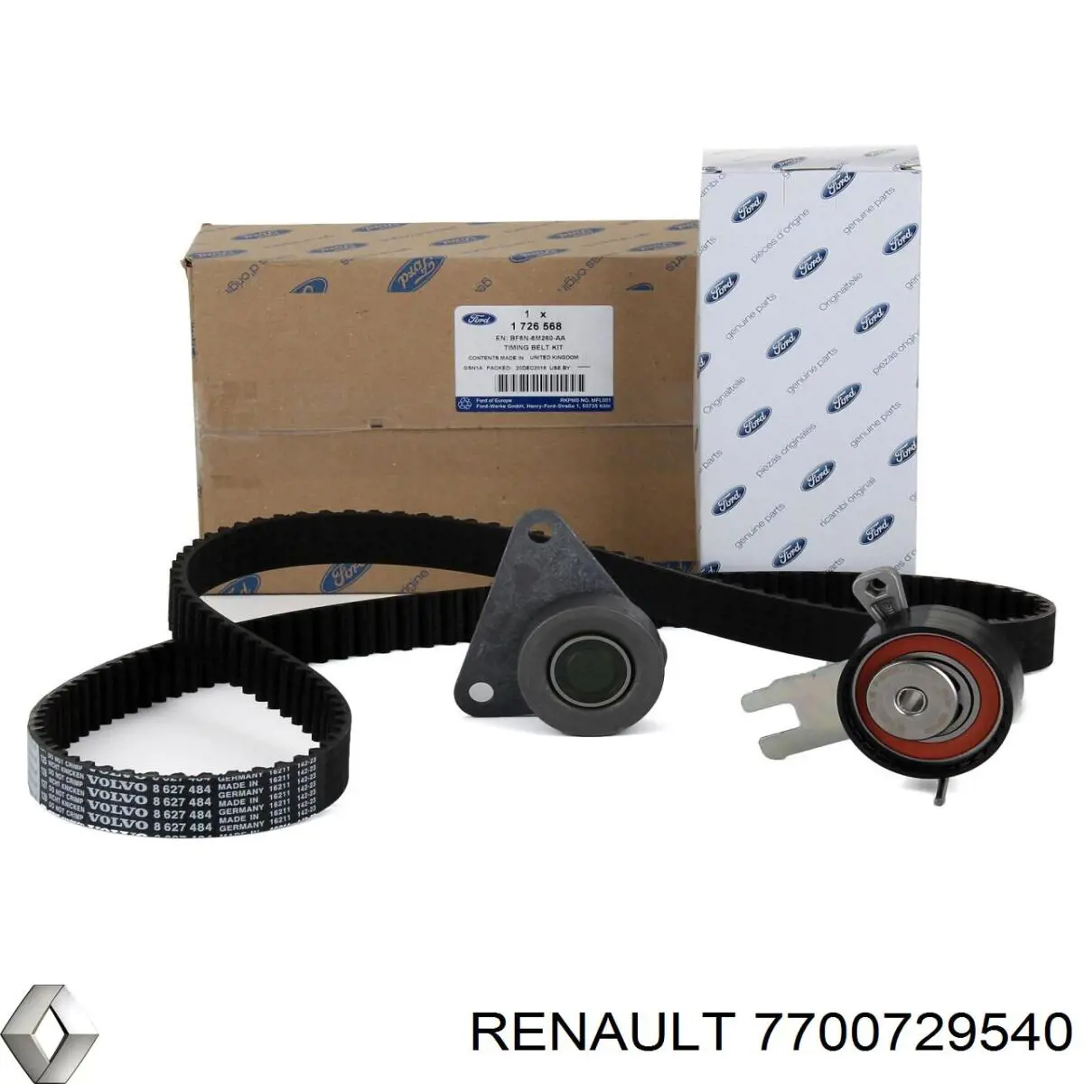 Купити 7700729540 Renault (RVI) Ремінь генератора