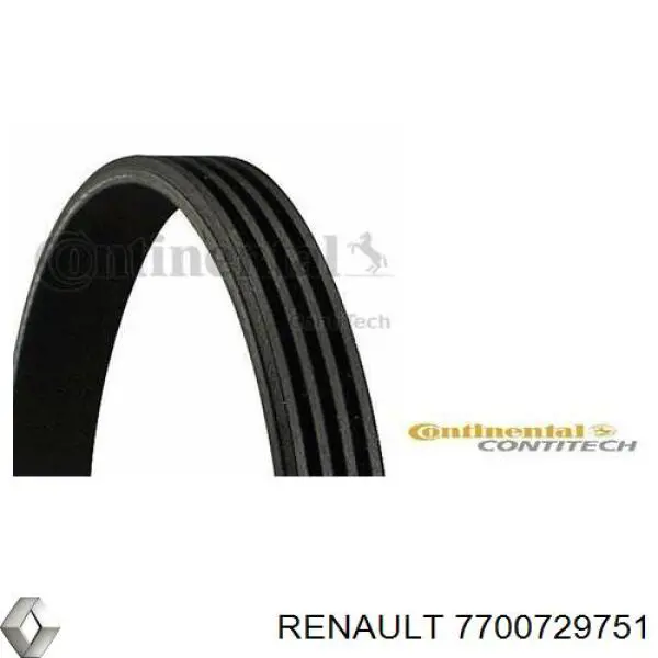 Купити 7700729751 Renault (RVI) Ремінь генератора