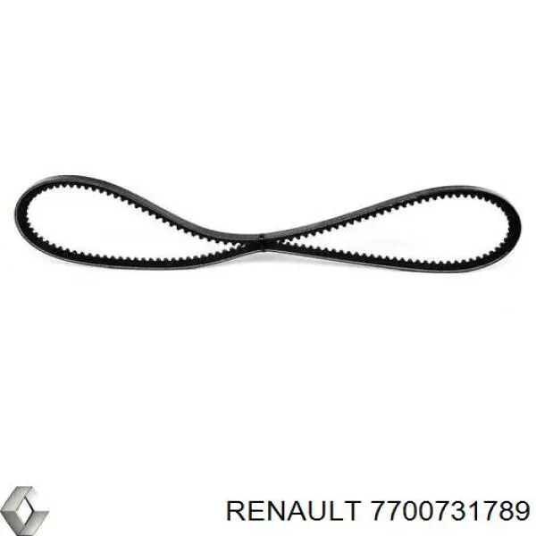 Клиновий ремінь Renault (RVI) 7700731789 ціна, від 4.19 USD