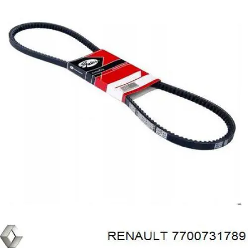 Купити 7700731789 Renault (RVI) Ремінь генератора