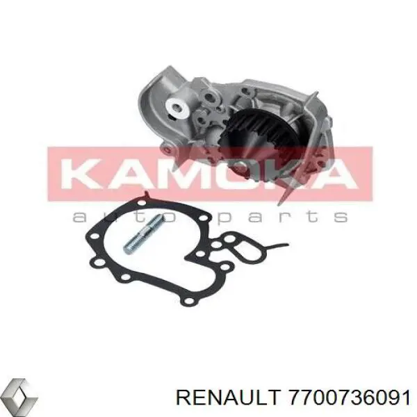 Купити 7700736091 Renault (RVI) Насос охолоджуючої рідини