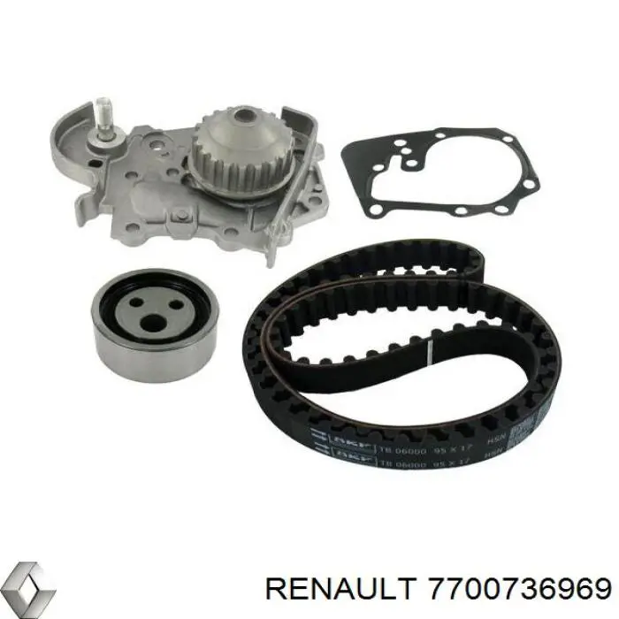 7700736969 Renault (RVI) Ремінь двигуна