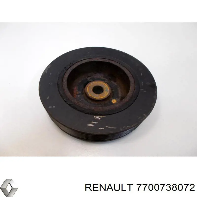 Шків колінвала 7700738072 Renault (RVI)